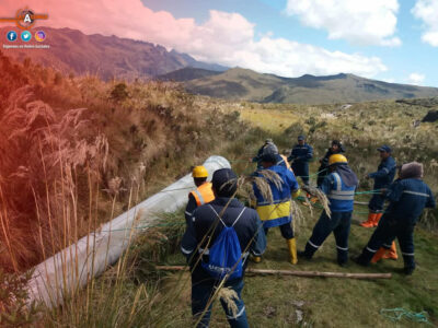 Dimapal aportará todo su contingente en reparación de canal Rayo Filo