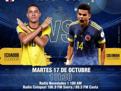 EN VIVO – Ecuador vs Colombia